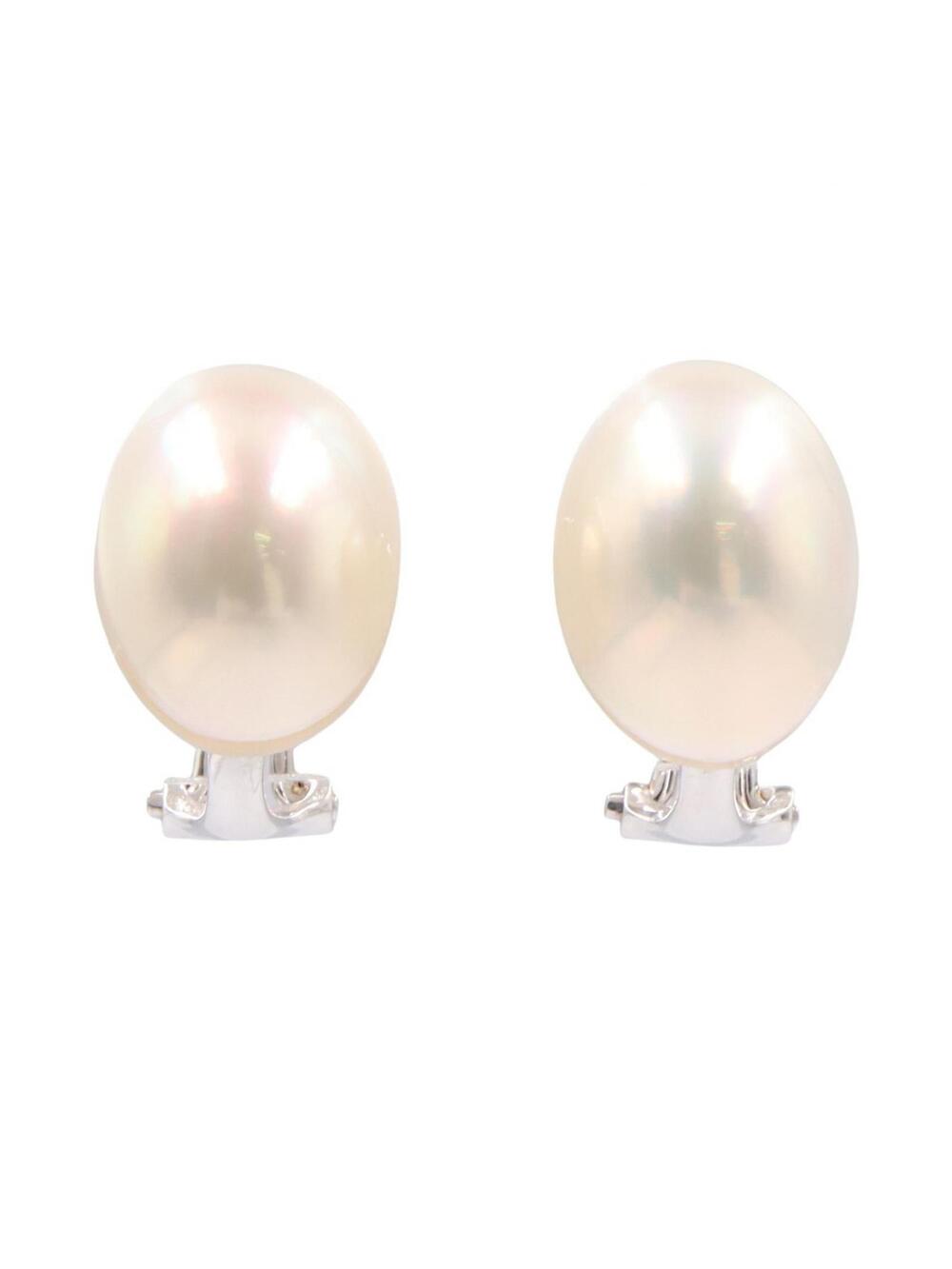 Tasaki Pearl Earring 18Kwg White Gold #280971T10B